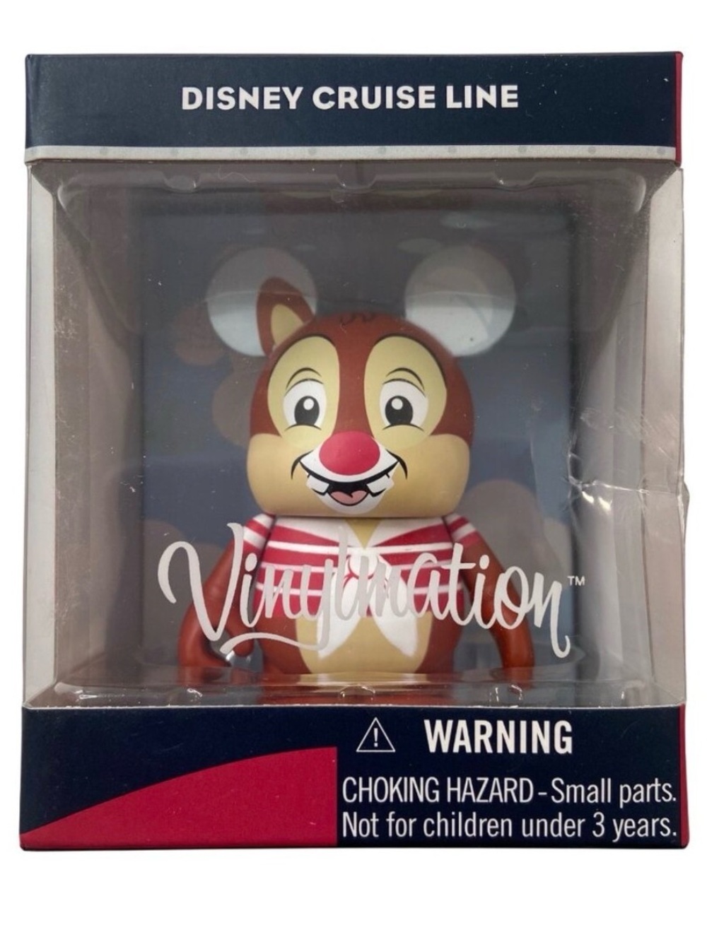 New Disney Vinylmation 3" Chip Disney Cruise Line Collectible Figure In original